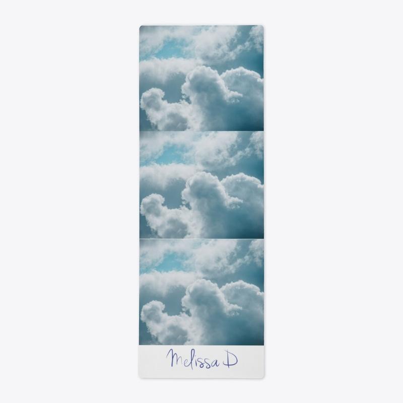 Melissa D Angel Clouds Yoga Mat